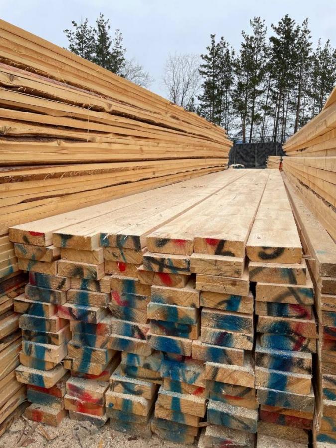 Доска 50х150х6000 обрезная естественной влажности 1 сорт 6 м фото 4